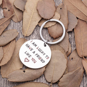 Birthday Gifts for Best Friends Keychain Friendship Gifts for Teenage Girls Women Friends BFF Besties Men Friends Appreciation Thank You Gifts Wedding Gifts for Sisters Him Her Key Ring