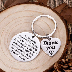 Boss Gifts for Christmas Men Women Office Keychain Appreciation Gifts for Supervisor Mentor Leader Birthday Thank You Leaving Going Away Gifts Retirement Coworker Boss Lady Goodbye Presents