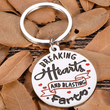 Load image into Gallery viewer, Fleure Esme Funny Dog pet tag Keychain enrgraved Collar id tag cat Dog tag for pet from dogmom dogdad Breaking Hearts
