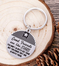 Load image into Gallery viewer, Friendship Keychain Gifts for Best Women Friends Long Distance Friendship Gifts for Sisters Men Besties BFF Birthday Gifts Him Her Valentine Sisterhood Sorority Anniversary Christmas Presents
