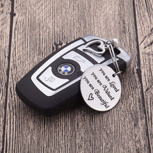 Load image into Gallery viewer, Inspirational Gifts Encouragement Keychain for Her Teens Teenage Girls Sister in Law Young Women Friends Birthday Valentine Day Gifts for Daughter Niece Key Chain Dog Tag for Her Presents
