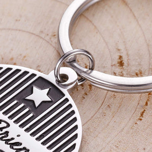 Friendship Keychain Gifts for Best Women Friends Long Distance Friendship Gifts for Sisters Men Besties BFF Birthday Gifts Him Her Valentine Sisterhood Sorority Anniversary Christmas Presents