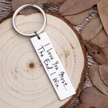 Load image into Gallery viewer, Husband Wife Keychain Gifts For Anniversary Birthday Wedding Gifts From Wifey Hubby Valentine Day Gifts For Girlfriend Boyfriend Couple Key Chain Gifts for Him Her
