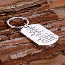 Load image into Gallery viewer, To Husband Gifts Valentine Day For Him Men from wife To My Soulmate Husband Keychain I Love You Anniversary Gifts for Hubby Birthday Wedding Fiance Groom Wedding Gifts key chain from her
