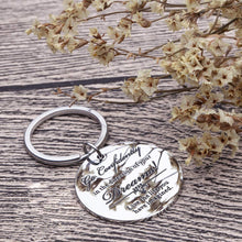 Load image into Gallery viewer, Inspirational Keychain Gifts Personalized Engraved Charm Key Chain Ring Pendant Go Confidently in The Direction of Your Dreams Graduation Birthday Gift for Office, Teen Boys, Teenage Girls
