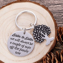 Load image into Gallery viewer, Sister Gifts To Sister From Sisters Day Keychain Christmas Gifts For Girls Women Siblings Day Best Friends Big Little Sisters Appreciation Mothers Day Birthday Valentine Wedding Gifts Sisters Jewelry
