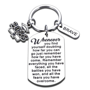 2023 Graduation Gifts For Him Her Senior Class Of 2023 High Middle Medical Nurse School Students Inspirational Surgery Graduate Gifts Cancer Recovery from Mom Dad Teachers Best Friends Motivational Birthday Valentines Christmas Keychain