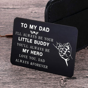 Son to My Dad Wallet Insert Card Valentine’s Day Gifs From Son For Dad Fathers Day Gifs Christmas Birthday Son To Step Dad from Little boy Kids I Love You Father Step Father Figure Wedding Men Him