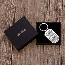 Load image into Gallery viewer, To My Son Christmas Keychain Gifts from Mom Dad Mother To Son Him Teens Stocking Stuffers Adult Men Teenage Boys Kids Birthday Gradation Sweet Sixteen Going To College Guys Males Wedding Gifts Present
