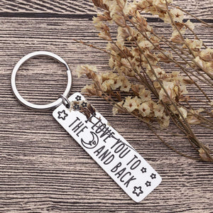 Fathers Day Gifs for Dad I Love You Keychain Gifs for Him from wife daughter son Birthday Anniversary Gifs for Girlfriend Boyfriend Wife Husband Couple Wedding Gifs Men Women Key Ring