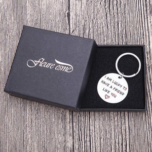 Birthday Gifts for Best Friends Keychain Friendship Gifts for Teenage Girls Women Friends BFF Besties Men Friends Appreciation Thank You Gifts Wedding Gifts for Sisters Him Her Key Ring