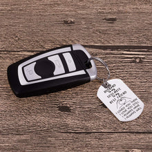 Load image into Gallery viewer, To Husband Gifts Valentine Day For Him Men from wife To My Soulmate Husband Keychain I Love You Anniversary Gifts for Hubby Birthday Wedding Fiance Groom Wedding Gifts key chain from her
