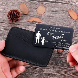 To My Dad Wallet Insert Card Gifs For Dad Fathers Day Gifs Dad Valentine Birthday From Daughter To Step Dad To Be Husband Kids I Love You Father Of The Bride Step Father Figure Men Him