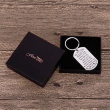 Load image into Gallery viewer, to My Daughter Keychain Valentine Gifts for Daughter Birthday from Mom Dad Grandma Inspirational Graduation Sweet 16 Gifts for Her from Teen Adult Women Teenage Girls Wedding Presents
