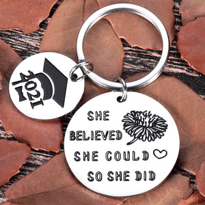 2021 Graduation Gifts for Him Her Class of 2021 Seniors Students Keychain Graduation Masters Nurses Students College Medical High School Gifts for Women Men Kids Daughter Son Graduates from Dad Mom