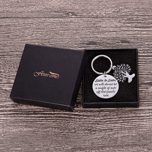 Sister Gifts To Sister From Sisters Day Keychain Christmas Gifts For Girls Women Siblings Day Best Friends Big Little Sisters Appreciation Mothers Day Birthday Valentine Wedding Gifts Sisters Jewelry