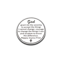 Load image into Gallery viewer, Christian Catholic Gifts for Women Men Kids Token Religious Inspirational Easter Gifts for Him Bible Verse Faith Graduation God Biblical Teenage Girl Christmas Cancer Patients Gifts Double-Sided Coin Me
