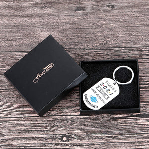 Graduation Quarantine Gifts for Class of 2021 Funny Keychain The one Where we were quarantined high School College Graduates Seniors Masters Nurses Medical School Students Gifts for Women Men Him Her