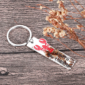 Couples Gifts for Christmas Valentine’s Day You're My Lobster Keychains Sets Gifts for Boyfriend Girlfriend Husband Wife Anniversary Birthday Wedding Gifts for Fiance Men Women Him Her Jewelry