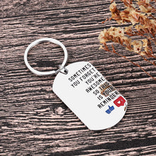 Load image into Gallery viewer, Funny Christmas Inspirational Keychain Gifts for Friend BFF Men Women Teen Boys Girls Graduation Birthday Gift for Daughter Son Boyfriend Women Men Coworker Thanksgiving Key Chain Gifts Him Her
