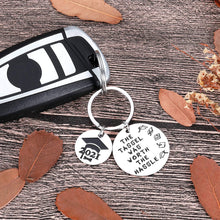 Load image into Gallery viewer, 2021 Graduation Gifts for Him Her Class of 2021 Seniors Students Keychain Graduation Masters Nurses Students College Medical High School Gifts for Women Men Kids Daughter Son Graduates from Dad Mom
